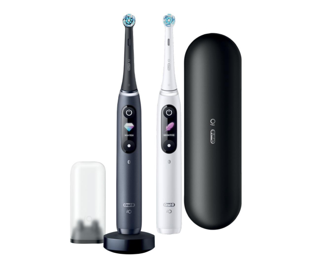 Oral-B Zestaw iO Series 8 czarny+biały - 1163008 - zdjęcie 2